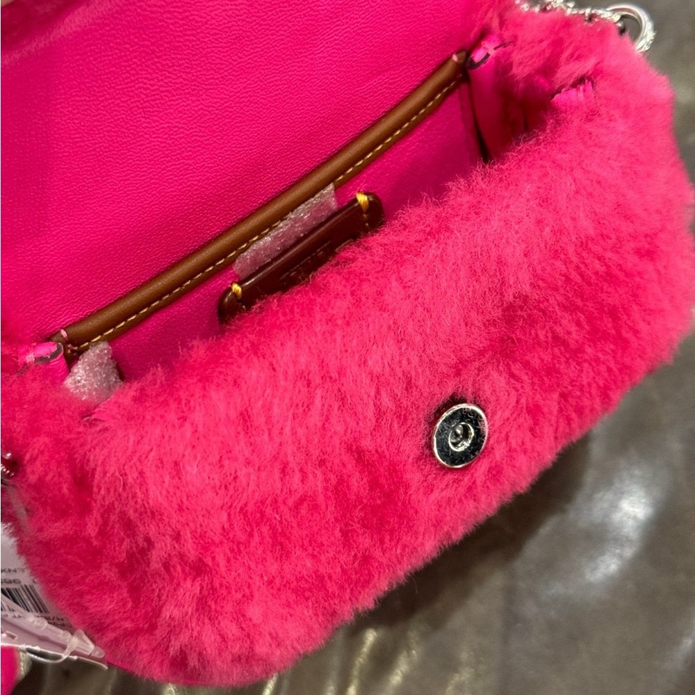 NWT Coach The Lil Nas X Drop Tabby Bag 12 In Shearling CP940 - Picture 11 of 12